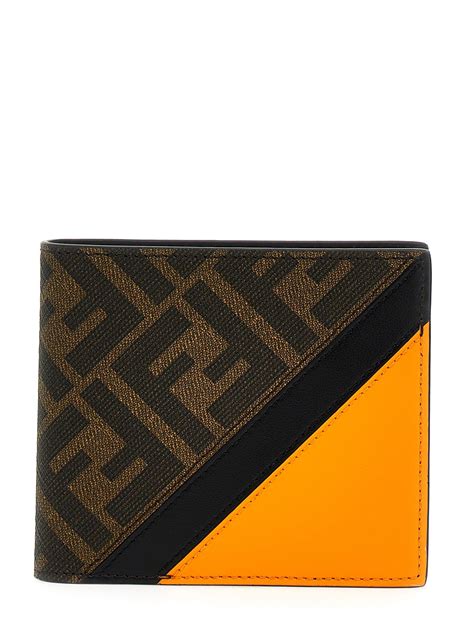 fendi red card holder|fendi diagonal card holder.